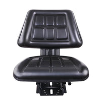 Giantz Tractor Seat Forklift Excavator Truck Universal Replacement PU Chair Auto Accessories Kings Warehouse 