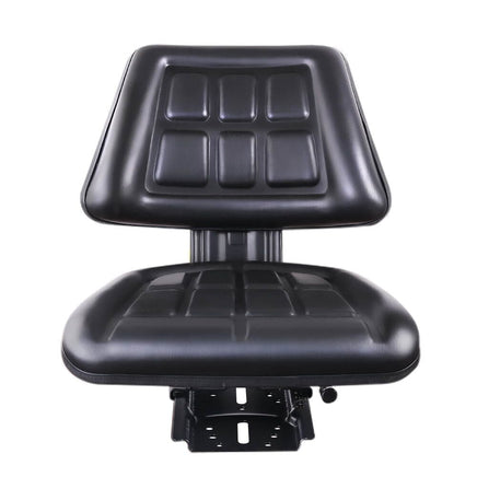 Giantz Tractor Seat Forklift Excavator Truck Universal Replacement PU Chair Auto Accessories Kings Warehouse 