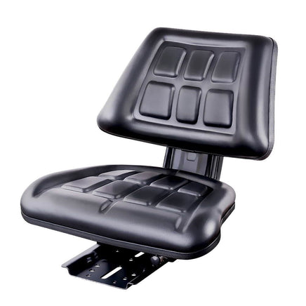Giantz Tractor Seat Forklift Excavator Truck Universal Replacement PU Chair Auto Accessories Kings Warehouse 