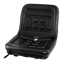 Giantz Tractor Seat Forklift Excavator Universal Suspension Truck Chair PU Leather Auto Accessories Kings Warehouse 