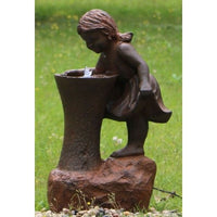 Girl at Water Fountain Home & Garden Kings Warehouse 