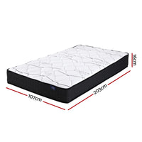 Giselle Bedding 16cm Mattress Medium Firm King Single Furniture Kings Warehouse 