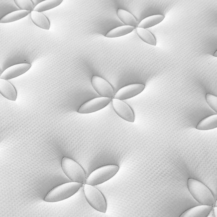 Giselle Bedding 18cm Mattress Medium Soft w/Pillows Double Furniture Kings Warehouse 