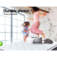 Giselle Bedding 21cm Mattress Euro Top Double Furniture Kings Warehouse 