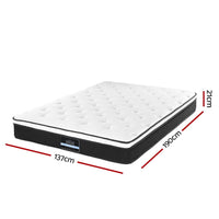 Giselle Bedding 21cm Mattress Euro Top Double Furniture Kings Warehouse 