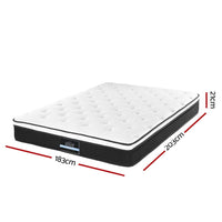 Giselle Bedding 21cm Mattress Euro Top King Furniture Kings Warehouse 