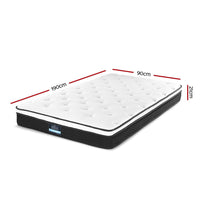 Giselle Bedding 21cm Mattress Euro Top Single Furniture Kings Warehouse 
