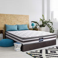 Giselle Bedding 21cm Mattress Pillow Top Double Furniture Kings Warehouse 