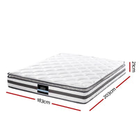 Giselle Bedding 21cm Mattress Pillow Top King Furniture Kings Warehouse 