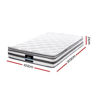 Giselle Bedding 21cm Mattress Pillow Top King Single Furniture Kings Warehouse 