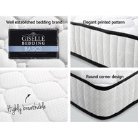 Giselle Bedding 21cm Mattress Tight Top Double Furniture Kings Warehouse 