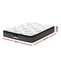 Giselle Bedding 24cm Mattress Pillow Top Double Furniture Kings Warehouse 