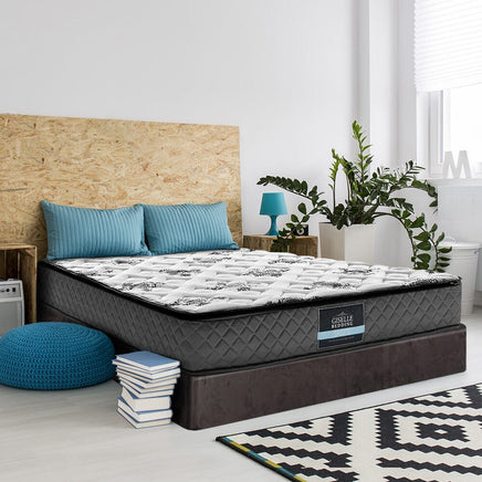 Giselle Bedding 24cm Mattress Pillow Top Double Furniture Kings Warehouse 