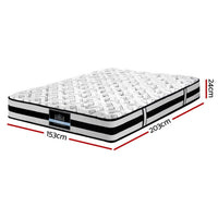 Giselle Bedding 24cm Mattress Super Firm Queen Furniture Kings Warehouse 