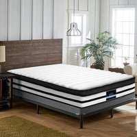 Giselle Bedding 27cm Mattress Euro Top Double Furniture Kings Warehouse 