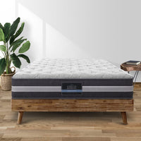 Giselle Bedding 30cm Mattress Pocket Spring Queen Furniture Kings Warehouse 