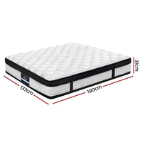 Giselle Bedding 31cm Mattress Euro Top Double Furniture Kings Warehouse 