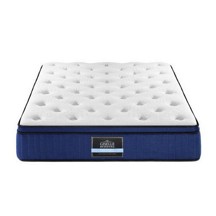 Giselle Bedding 34cm Mattress Cool Gel Memory Foam 7 Zone Double Furniture Kings Warehouse 