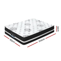 Giselle Bedding 34cm Mattress Cool Gel Memory Foam King Furniture Kings Warehouse 