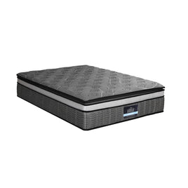 Giselle Bedding 34cm Mattress Double Layer Pocket Spring King Furniture Kings Warehouse 