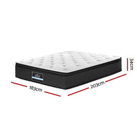 Giselle Bedding 34cm Mattress Euro Top King Furniture Kings Warehouse 