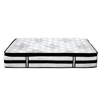 Giselle Bedding 34cm Mattress Euro Top Pocket Spring Double Furniture Kings Warehouse 