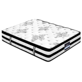 Giselle Bedding 34cm Mattress Euro Top Pocket Spring King Furniture Kings Warehouse 