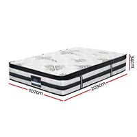 Giselle Bedding 34cm Mattress Euro Top Pocket Spring King Single Furniture Kings Warehouse 