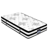 Giselle Bedding 34cm Mattress Euro Top Pocket Spring King Single Furniture Kings Warehouse 