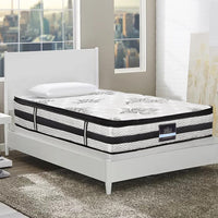 Giselle Bedding 34cm Mattress Euro Top Pocket Spring King Single Furniture Kings Warehouse 