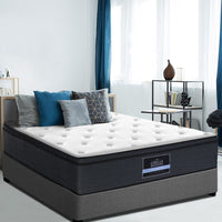 Giselle Bedding 34cm Mattress Euro Top Queen Furniture Kings Warehouse 