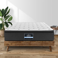 Giselle Bedding 34cm Mattress Euro Top Queen Furniture Kings Warehouse 