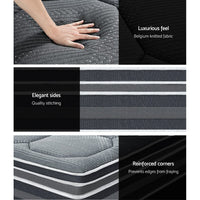 Giselle Bedding 35cm Mattress Bamboo Cover King Furniture Kings Warehouse 