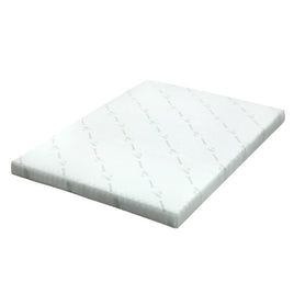 Giselle Bedding Cool Gel Memory Foam Mattress Topper w/Bamboo Cover 10cm - Queen Bedroom Makeover Kings Warehouse 