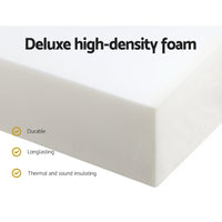 Giselle Bedding Foldable Mattress Folding Foam Queen Grey Home & Garden Kings Warehouse 