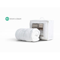 Giselle Bedding Mattress Topper Pillowtop - King Single Furniture Kings Warehouse 