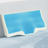 Giselle Bedding Memory Foam Contour Pillow Cool Gel Bamboo Cover Home & Garden Kings Warehouse 