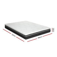 Giselle Bedding Memory Foam Mattress Bed Cool Gel Non Spring 25cm Double Furniture Kings Warehouse 