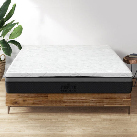 Giselle Bedding Memory Foam Mattress Bed Cool Gel Non Spring 25cm King Single Furniture Kings Warehouse 