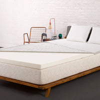 Giselle Bedding Memory Foam Mattress Topper 8cm Double Furniture Kings Warehouse 