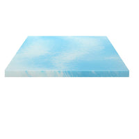 Giselle Bedding Memory Foam Mattress Topper Gel 5cm Queen Furniture Kings Warehouse 