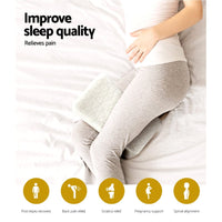 Giselle Bedding Memory Foam Pillow Cushion Neck Support Knee Leg Pillows Soft Kings Warehouse 