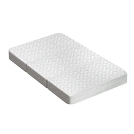 Giselle Foldable Mattress Portacot Foam Mattresses Travel Cot Baby Bamboo Cover Kings Warehouse 