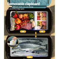 Glacio 35L Portable Fridge Freezer Fridges Cooler Camping 12V/24V/240V Caravan Kings Warehouse 