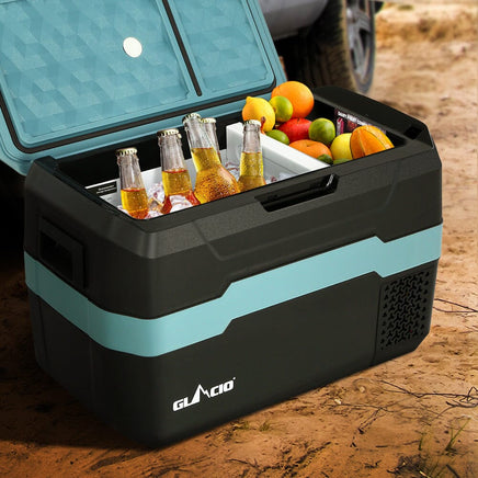 Glacio 35L Portable Fridge Freezer Fridges Cooler Camping 12V/24V/240V Caravan Kings Warehouse 