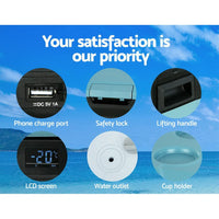 Glacio 50L Portable Fridge Freezer Fridges Cooler Camping 12V/24V/240V Caravan Kings Warehouse 