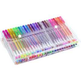Glitter Gel Pens (100 pack) with 2.5X More Ink - Craft, Kids & Adult Colouring Home & Garden Kings Warehouse 
