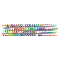 Glitter Gel Pens (100 pack) with 2.5X More Ink - Craft, Kids & Adult Colouring Home & Garden Kings Warehouse 
