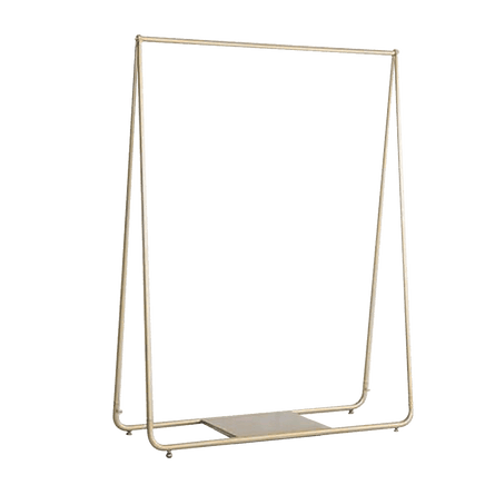 Gold Clothing Retail Shop Commercial Garment Display Rack Commercial Kings Warehouse 
