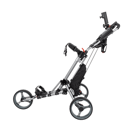 Golf Club Buggy Trolley Cart Compact Foldable 3 Wheel Gift & Novelty Kings Warehouse 